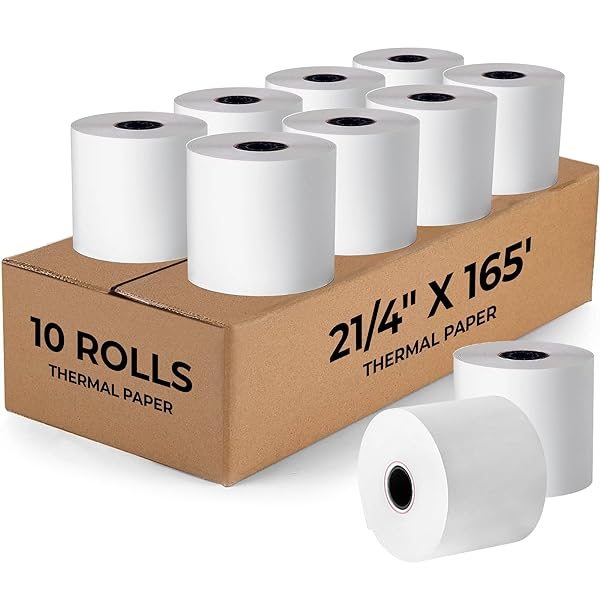 TheBestLoft Printitives High Quality Thermal Paper 2 1/4 X 165 Thermal Paper